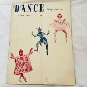 Dance Magazine, March 1951 NY Ballet, Josephine Schwarz, Balanchine, Walter Owen
